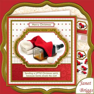 Sending a Little Christmas Spirit 8x8 Mini Kit & Pyramage