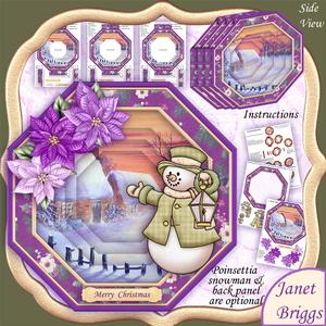 A Snowmans View Christmas Octatunnel Kit