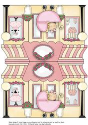 New Baby Girl Shop Shape Card Part 1