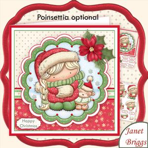 Snuggle Izzy 8x8 Decoupage Mini Kit