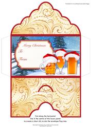 Christmas Money Wallet 3 Cheers for Christmas