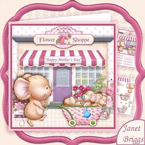 Nursery Mice 8x8 Mother's Day, Birthday, New Baby Mini Kit