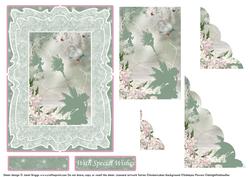 Fairy World Pink & Green Wavy Corner Stacker