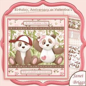 Panda to My Needs Birthday Valentine's Day Anniversary