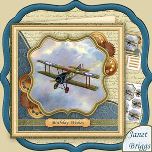 Vintage Raf Biplane 7.5 Pyramage Mini Kit