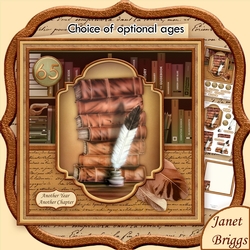 Another Year Another Chapter Mini Kit for a Reader or Writer