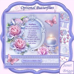 Frosted Rose & Verse Mothers Day 8x8 Mini Kit
