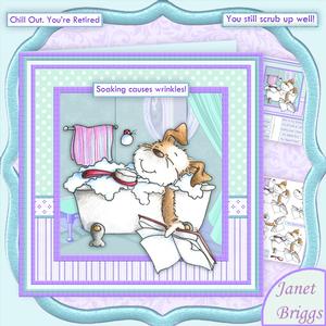 Soaking Causes Wrinkles Birthday Retirement Mini Kit