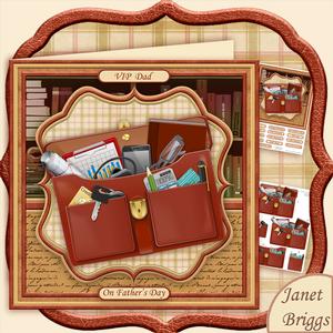 Vip Briefcase Fathers Day Birthday New Job Leaving Mini Kit