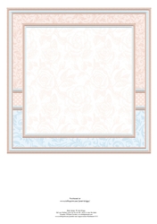 Wedding Day Blank Insert For Wedding Bears in Car Kit cup606473_68