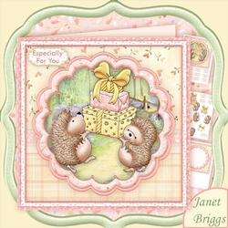 HEDGEHOGS PRESENTS 7.5 Decoupage Mini Kit