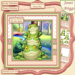 YOURE ALWAYS ON MY MIND Decoupage & Insert Mini Kit for Various Occasions