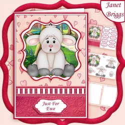 JUST FOR EWE A5 Decoupage & Insert Mini Kit Various Occasions