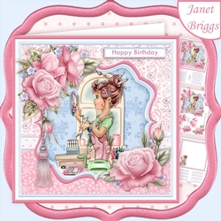 CRAFTING LADY 7.8 Decoupage & Insert Mini Kit