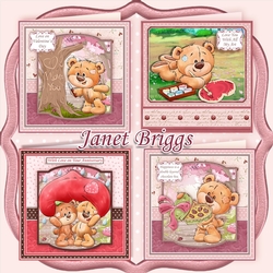 LOVING TEDDIES BUMPER KIT