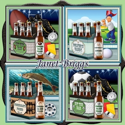 6 PACKS BEER & SPORTS BUMPER KIT