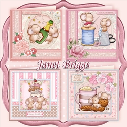 CUTE MICE 7.5 Decoupage & Inserts Bumper Kit