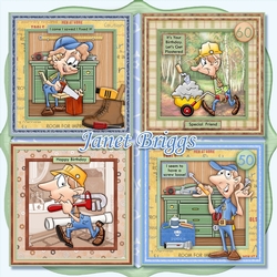 DIY MEN 7.5 Decoupage & Inserts Bumper Kit
