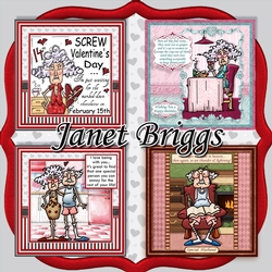 STELLA & GUS LOVE & ROMANCE 7.5 Decoupage Bumper Kit Various Occasions 