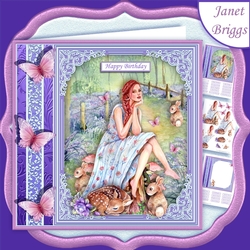 ENCHANTED FOREST 7.8 Decoupage & Insert Mini Kit