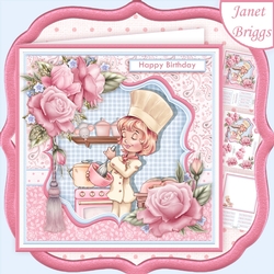 BAKING LADY 7.8 Decoupage & Insert Mini Kit