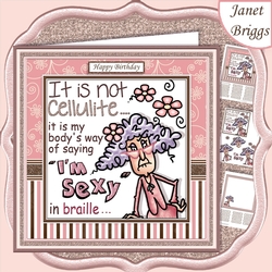 Stella and Cellulite 7.5 Decoupage & Insert Mini Kit
