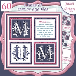 MUM DEFINITION SQUARES 7.5 Humorous Birthday or Mothers Day Quick Layer Card