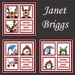 CHRISTMAS SQUARES 7.5 Quick Layer Cards & Insert Bumper Kit