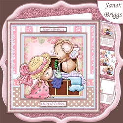 DRESS UP MICE 7.5 Decoupage & Insert Mini Kit