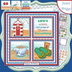 A CUP OF TEA SOLVES EVERYTHING 7.5 Quick Card Verse or Ages Kit