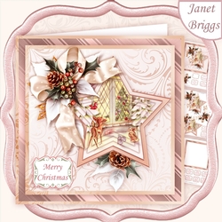 ITS COLD OUTSIDE 7.5 Christmas Decoupage & Insert Mini Kit