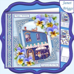 SHOP CAFE 7.5 Decoupage & Insert Mini Kit