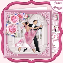 STRICTLY COME DANCING 7.5 Decoupage & Insert Mini Kit