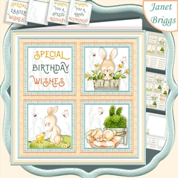 SPRING SQUARES 7.5 Quick Layer Card & Insert Kit All Occasions