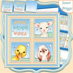 SPRING BABIES SQUARES 7.5 Quick Layer Card & Insert Kit All Occasions