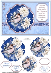CHAFFINCH & VERSE A5 Card Topper & Pyramage