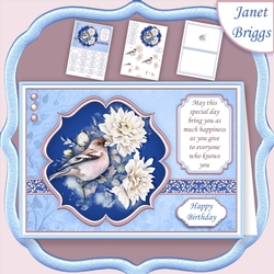 CHAFFINCH & VERSE A5 Decoupage & Insert Mini Kit