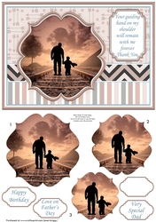 WALK WITH ME A5 Quick Pyramage Card