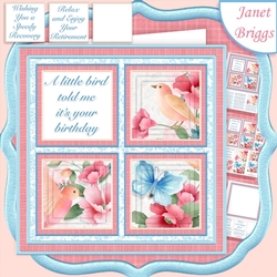 LITTLE BIRD PYRAMAGE SQUARES 7.5 Quick Layer Card & Insert Kit