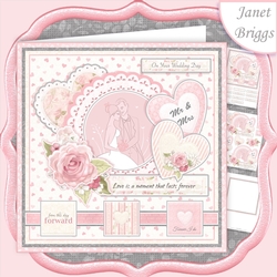 WEDDING DAY FOREVER I DO 7.5 Decoupage & Insert Mini Kit