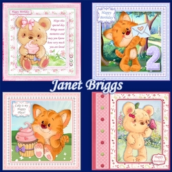 CUTIES FOR CHILDREN OR ADULTS 7.5 Decoupage, Inserts, Ages