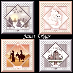 CHRISTMAS QUICK LAYER CARDS Mixed Selection Bumper Kit