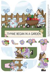 Gate Fold Pop Up Garden Gals