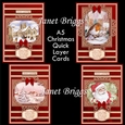 A5 RED & GOLD CHRISTMAS Quick Layer Cards & Verses Bumper Kit