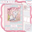 TONS OF FUN Cute Elephant A5 Decoupage & Insert Card Kit