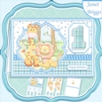 BIRTHDAY AGES 1 TO 5 BOY Lion & Giraffe A5 Decoupage & Insert Kit