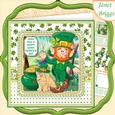 SAINT PATRICKS DAY 7.5 Decoupage & Insert Card Kit
