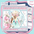PUPPY LOVE 7.5 Decoupage & Insert Card Kit