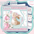 HELLO BUTTERFLY 7.5 Decoupage & Insert Card Kit