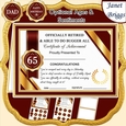 RETIRED Humorous A5 Certificate Ages & Insert Card Kit